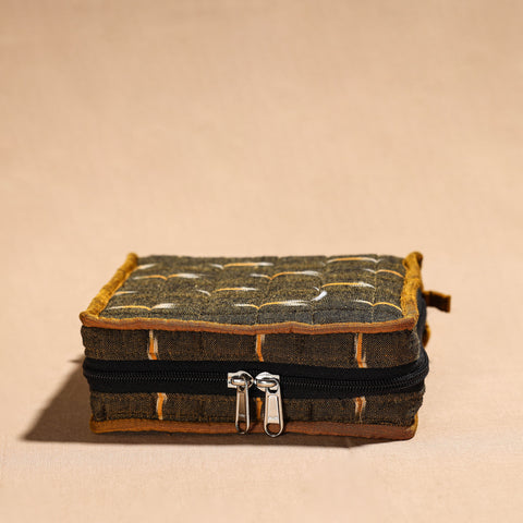  Brown Handmade 4 Pockets Cotton Jewelry Bag 30