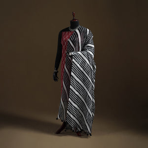 Kota Doria Cotton Tie-Dye Leheriya Dupatta with Tassels 05
