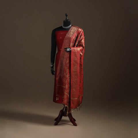 Zari Work Banarasi Silk Dupatta 04