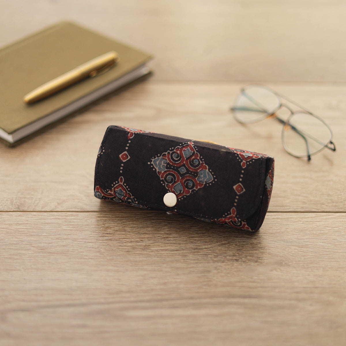 Hand Printed Spectacle Case by AsalKaar 18