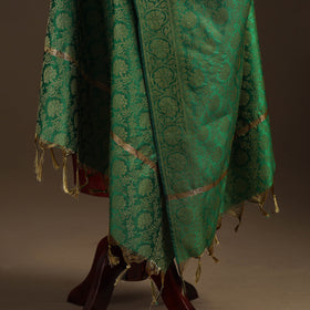 Zari Work Banarasi Silk Dupatta 05