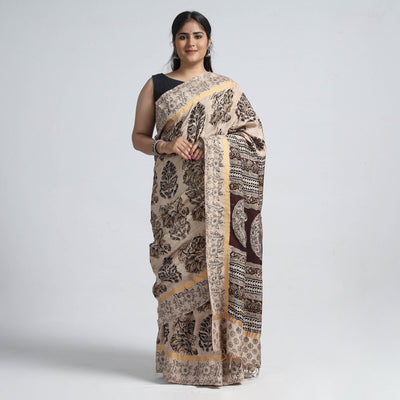  Kalamkari Printed Saree