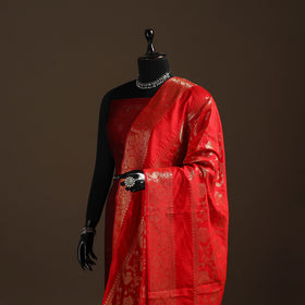 Zari Work Banarasi Silk Dupatta 08