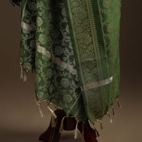 Zari Work Banarasi Silk Dupatta 11