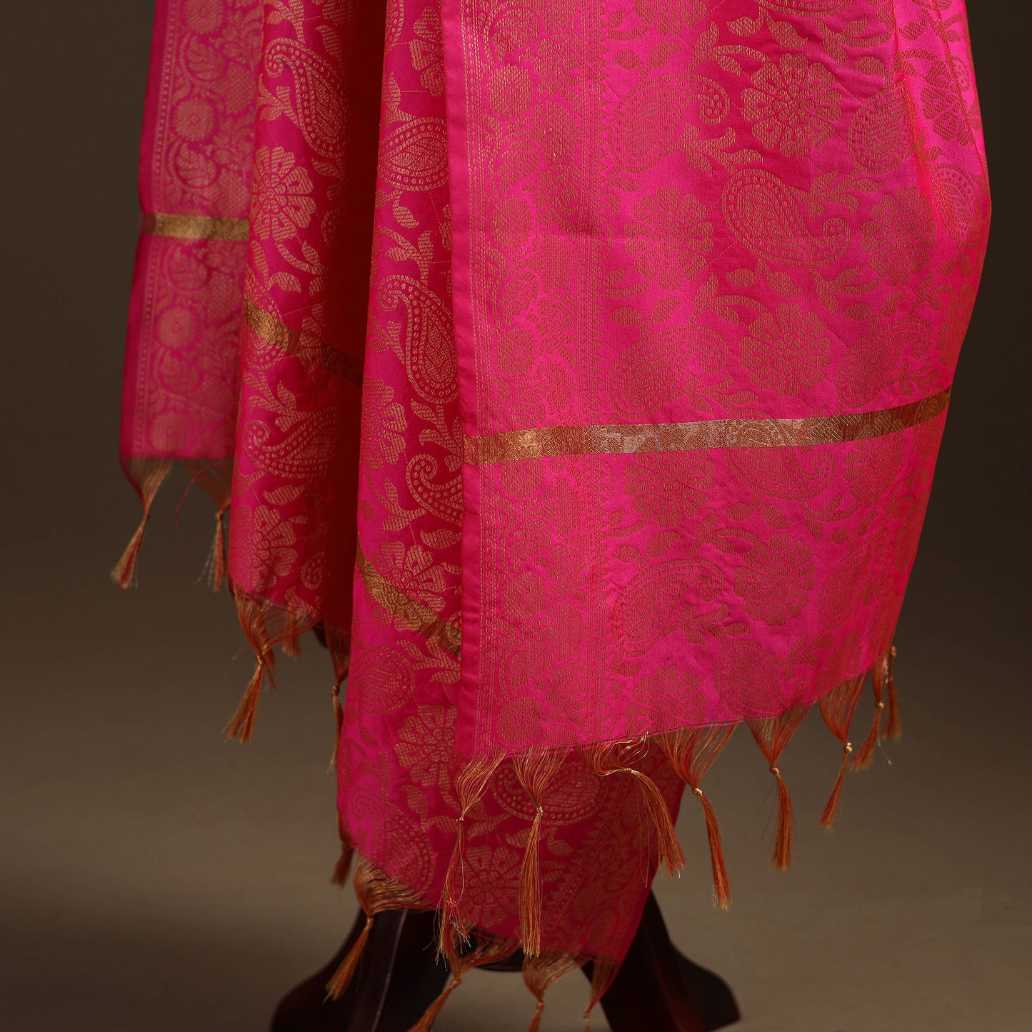 Zari Work Banarasi Silk Dupatta 13