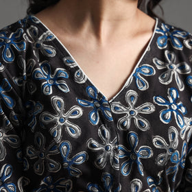 Buy Kalamkari Block Printed Cotton Stitched Blouse Online at iTokri.com
