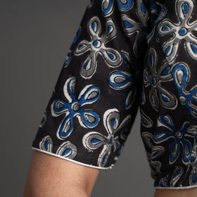 Buy Kalamkari Block Printed Cotton Stitched Blouse Online at iTokri.com