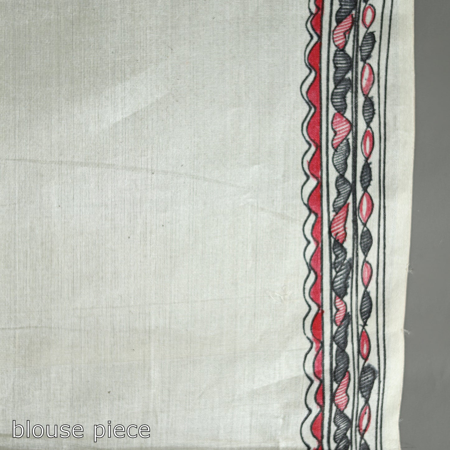 Multicolor - Traditional Madhubani Handpainted Tussar Silk Saree 08