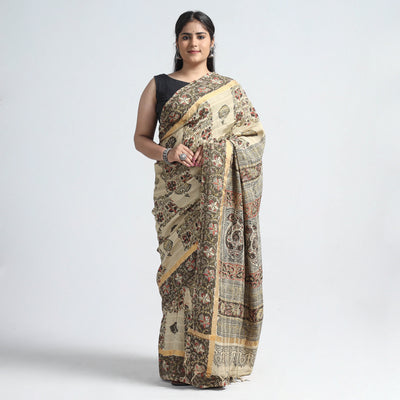  Kalamkari Printed Saree