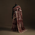 Kalamkari Printed Kota Doria Cotton Saree 05