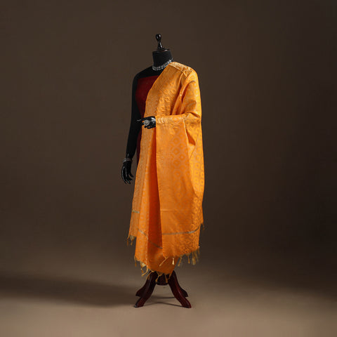 Zari Work Banarasi Silk Dupatta 21