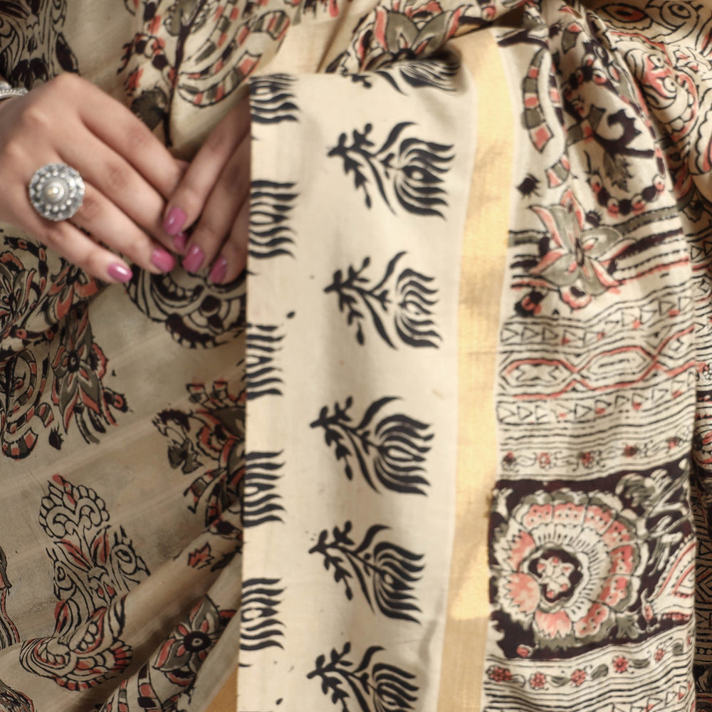 kalamkari Saree 