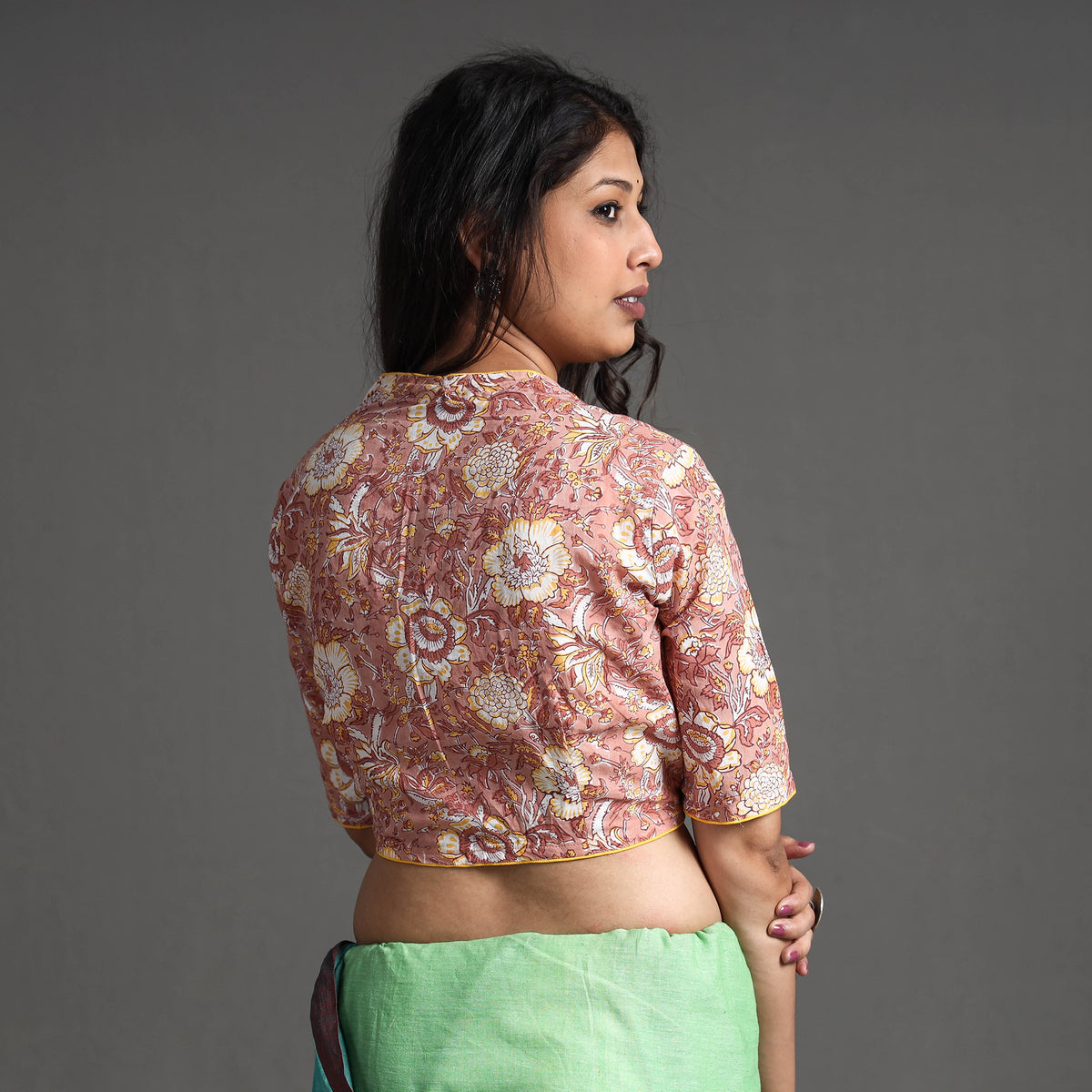 Sanganeri Stitched Blouse