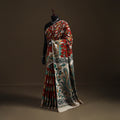 Kalamkari Printed Pure Mul Cotton Saree 14