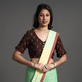 Buy Pochampally Ikat Cotton Stitched Blouse Online at iTokri.com