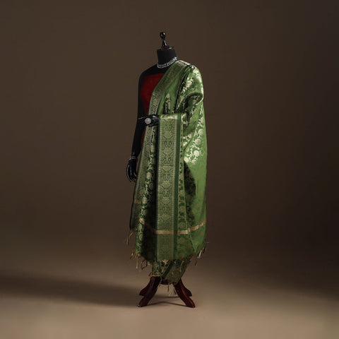 Zari Work Banarasi Silk Dupatta 32