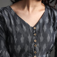 pochampally ikat stitched blouse 