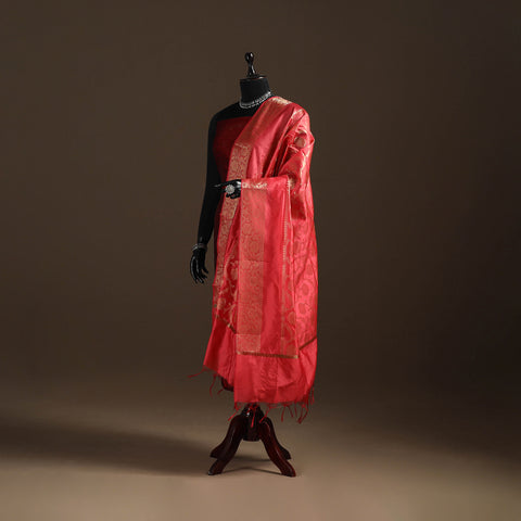 Zari Work Banarasi Silk Dupatta 34