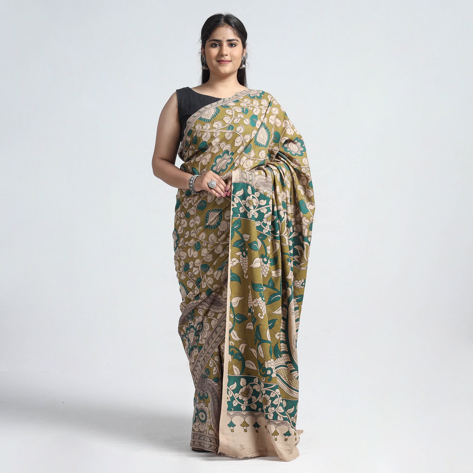 Buy Multicolored Sarees for Women by Indie Picks Online | Ajio.com