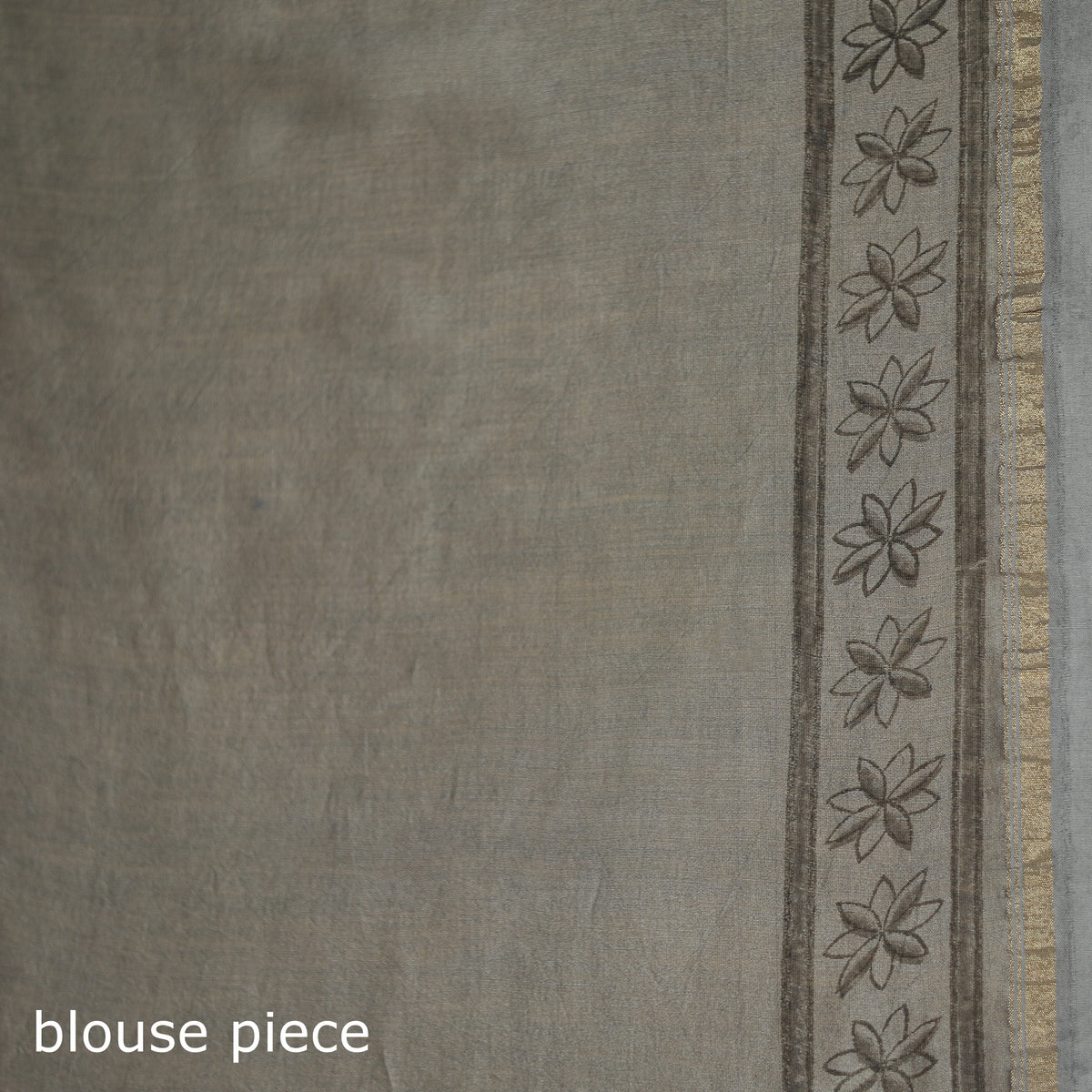 Chanderi Silk Akola Hand Block Print Natural Dyed Saree 01