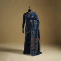 Chanderi Silk Akola Hand Block Print Natural Dyed Saree 10