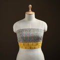 Multicolor - Sanganeri Hand Block Print Cotton Blouse Piece 04