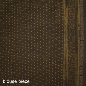 Chanderi Silk Akola Hand Block Print Natural Dyed Saree 02