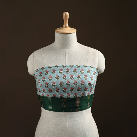 Sanganeri Hand Block Print Cotton Blouse Piece 09