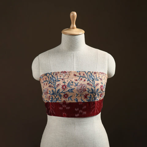 Sanganeri Hand Block Print Cotton Blouse Piece 11