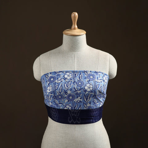 Sanganeri Hand Block Print Cotton Blouse Piece 12