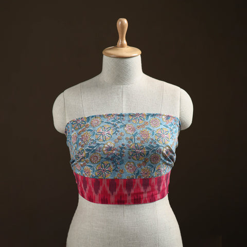 Sanganeri Hand Block Print Cotton Blouse Piece 13