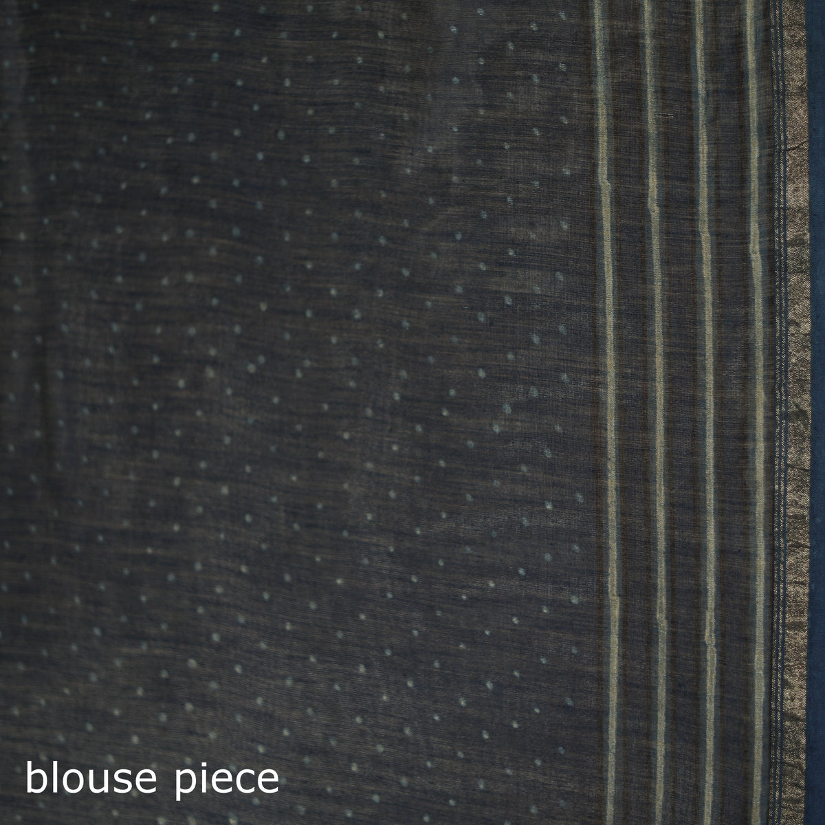 Chanderi Silk Akola Hand Block Print Natural Dyed Saree 03