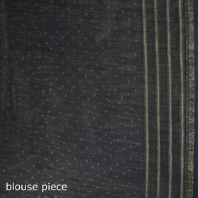 Chanderi Silk Akola Hand Block Print Natural Dyed Saree 03
