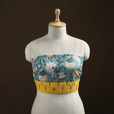 Sanganeri Hand Block Print Cotton Blouse Piece 16