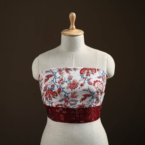 Sanganeri Hand Block Print Cotton Blouse Piece 20