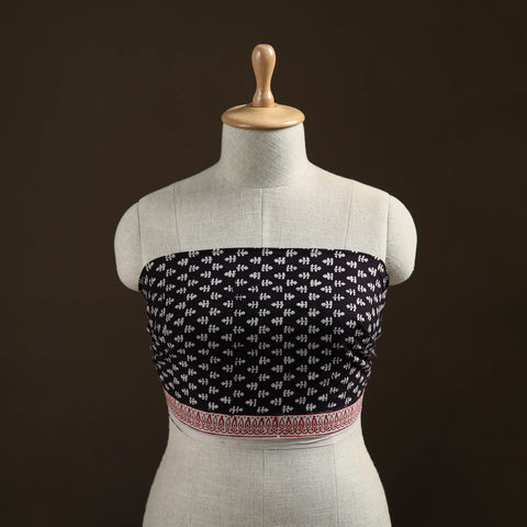 Bagh Hand Block Print Natural Dyed Cotton Blouse Piece 23