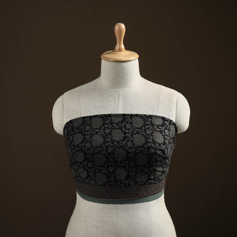 Bagh Hand Block Print Natural Dyed Cotton Blouse Piece 30