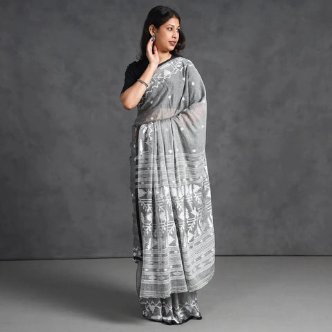 Burdwan Jamdani saree