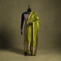 Green - handloom silk cotton maheshwari dupatta 39