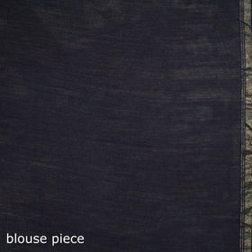 Chanderi Silk Akola Hand Block Print Natural Dyed Saree 16