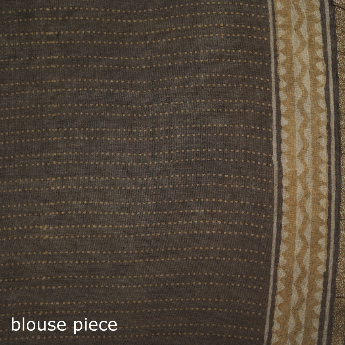 Chanderi Silk Akola Hand Block Print Natural Dyed Saree 17