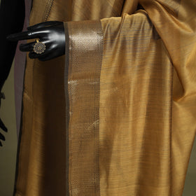 Yellow - handloom silk cotton maheshwari dupatta 49