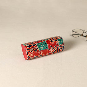 Handcrafted Embossed Leather Spectacle Case 08