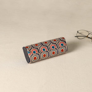 Multicolor - Handcrafted Embossed Leather Spectacle Case 09
