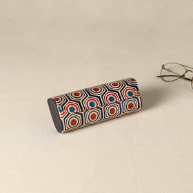 Handcrafted Embossed Leather Spectacle Case 09