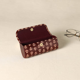 Handcrafted Embossed Leather Spectacle Case 10