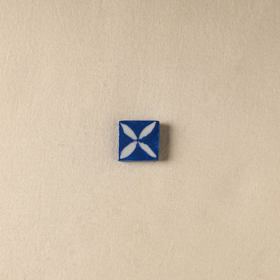 Blue - Original Blue Pottery Ceramic Fridge Magnet 02