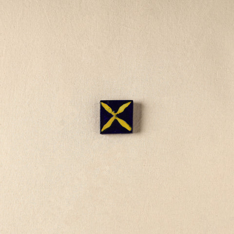 Blue - Original Blue Pottery Ceramic Fridge Magnet 03