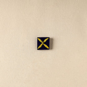 Blue - Original Blue Pottery Ceramic Fridge Magnet 03