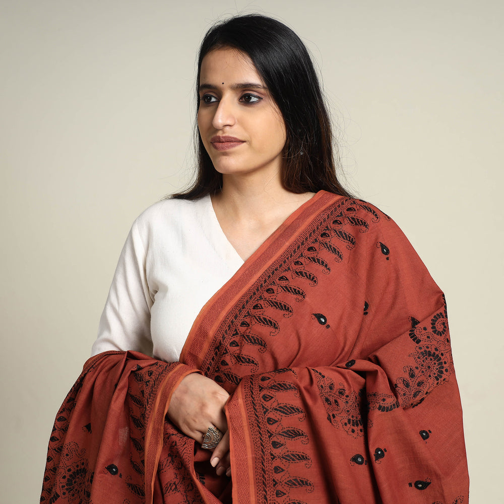 Kantha Embroidery Dupatta 